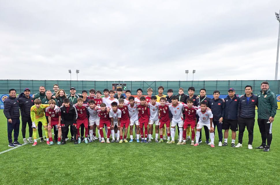 U15 Việt Nam và hành trình trưởng thành qua 10 trận đấu ở sân chơi thế giới