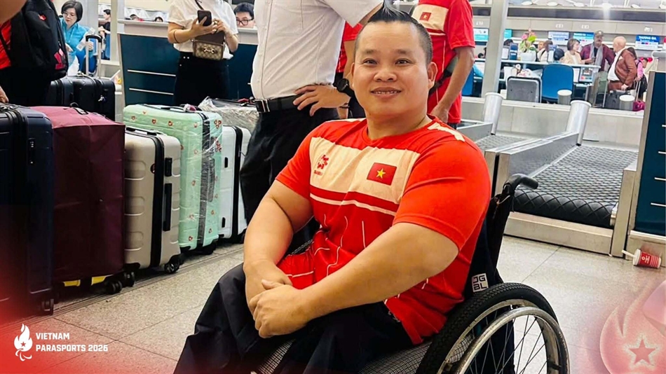 Nguyễn Bình An đứng thứ Tư môn cử tạ tại Asian Para Games 2026