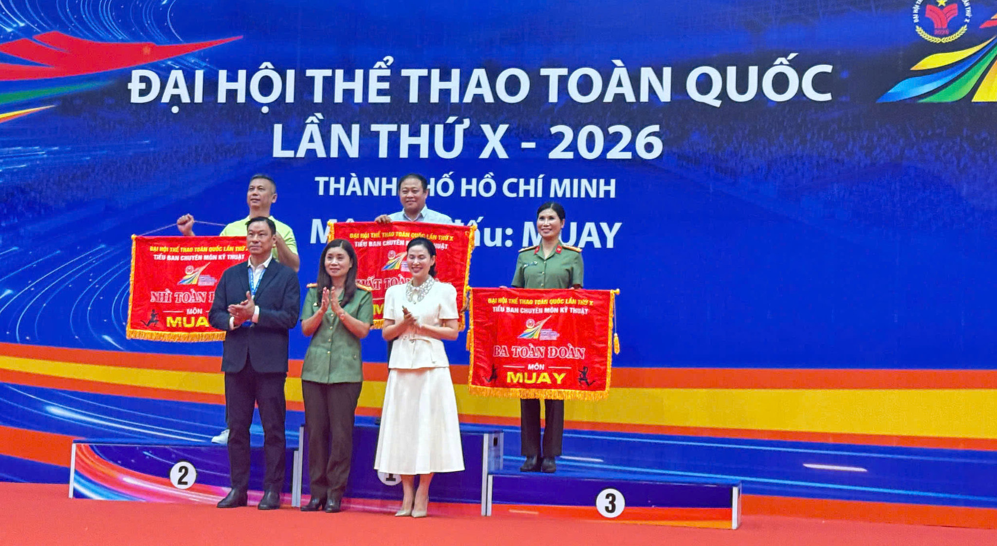 Bảng tổng sắp huy chương Đại hội Thể thao toàn quốc 2026: Hà Nội dẫn đầu, TP.HCM và Công an Nhân dân bám đuổi
