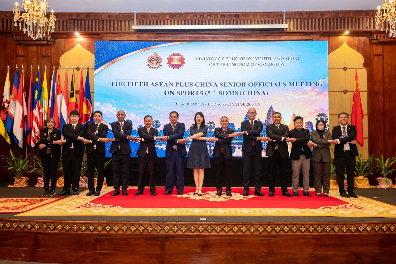 Hợp tác thể thao ASEAN – Trung Quốc: Kết nối di sản, cộng đồng và khoa học hướng tới năm 2030