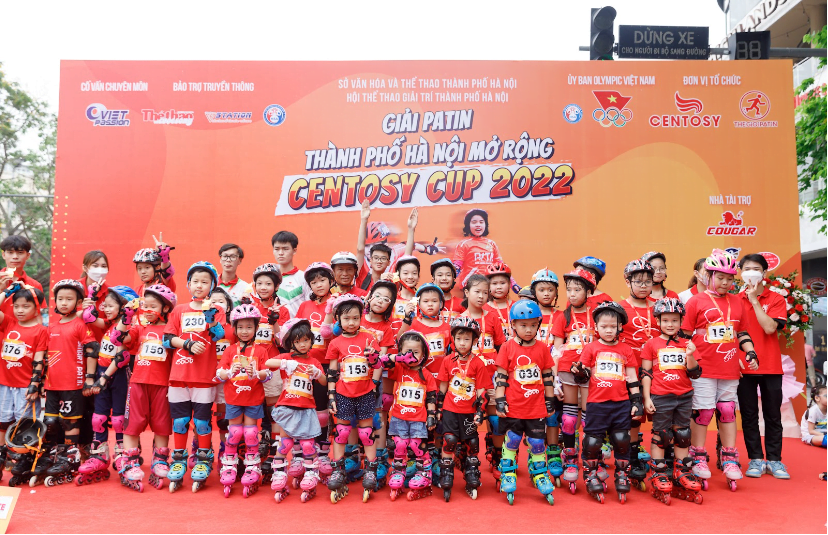 Giải đua patin Thành phố Hà Nội mở rộng Centosy Cup 2022